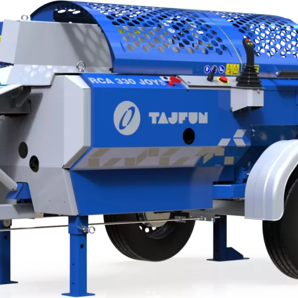 Procesadora de Leña Portátil con Motor Bencinero TAJFUN RCA 330 GM
